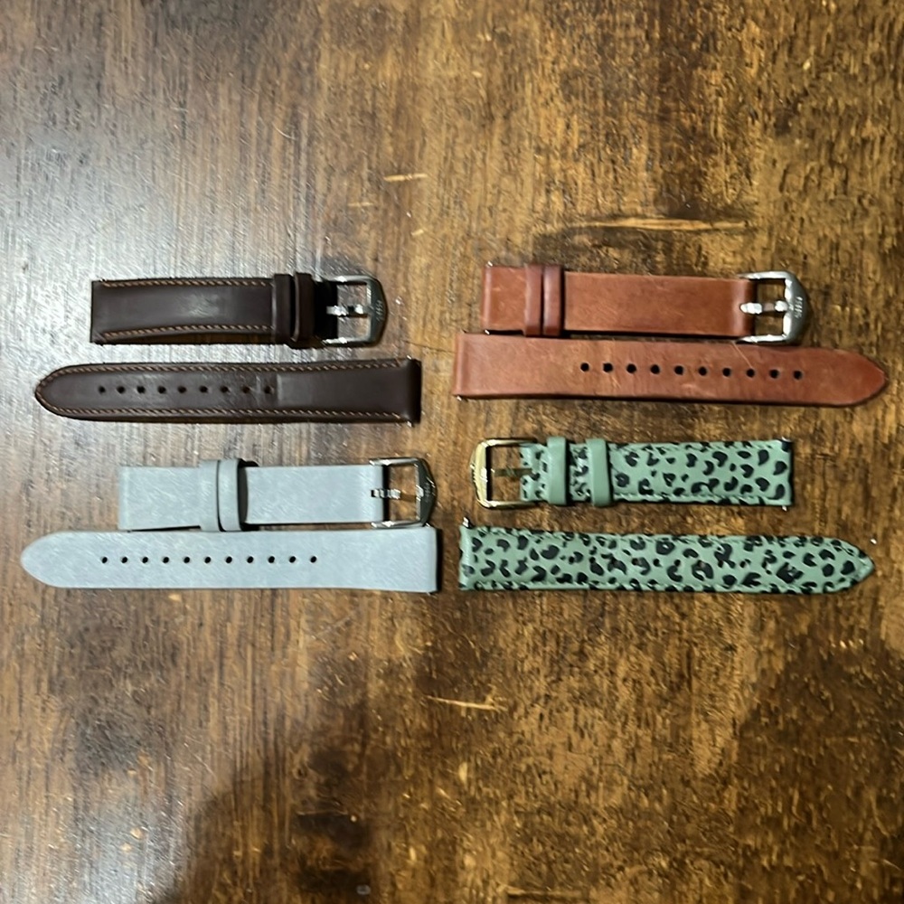 Fossil 18 mm bands